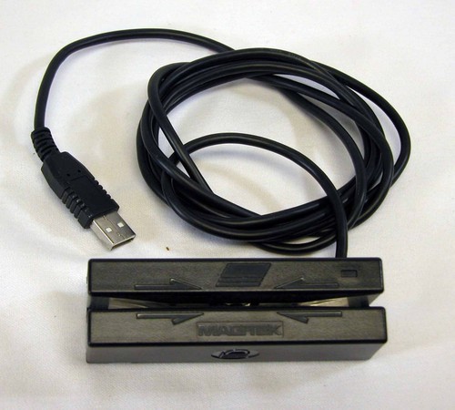 Kreditkarte Swiper Lesegerät Maschine Tragbar USB POS für Mac oder Windows Magnetisch - Bild 1 von 2