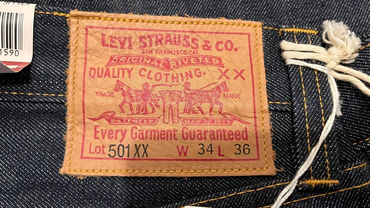 LEVI'S LVC 47 501 XX Made in the USA W 34L36 Cone White Oak LEVI'S LVC 47 501 XX Made in the USA W 34L36 Cone White Oak