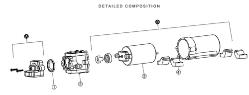 SEAFLO 12V Water Pump 21 Series 3.8 LPM - RV Camper Trailer Caravan Camping Boat - Picture 5 of 8