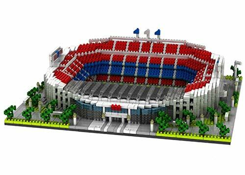 Atomic Building Stadio Barcelona Football Club, Camp NOU. Modello da assemblare