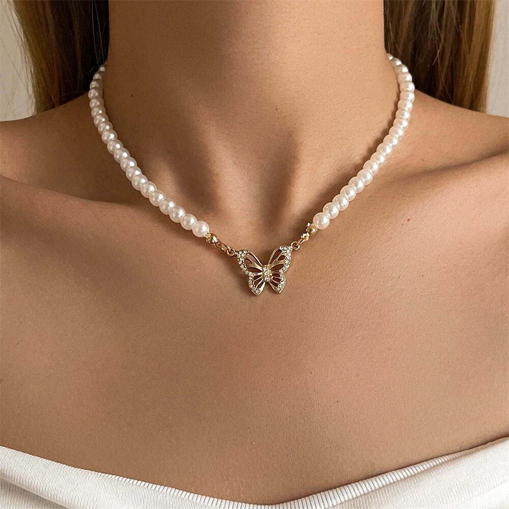 Pearl 2024 butterfly chain