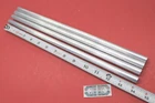 4 Pc 1/2" OD x .065" Wall 6061 T6 ALUMINUM Round Tube 14" long .373" ID Seamless