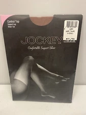 Jockey Control Top Support Leg Sheer Toe Pantyhose  6554 S M