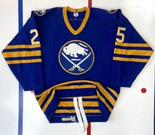Buffalo Sabres Vintage 1983 Authentic Dave Andreychuk Maska NHL Hockey Jersey 48