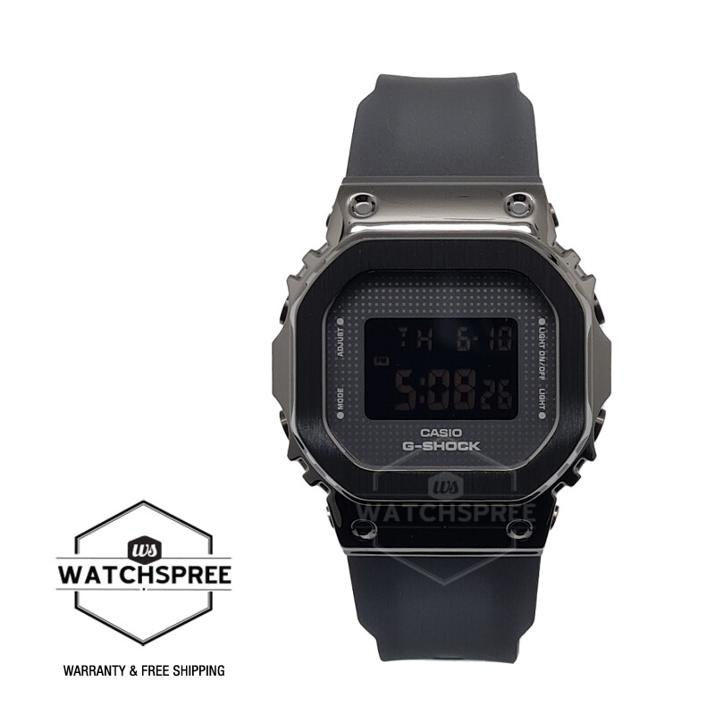 Casio G-Shock for Ladies' GM-S5600 Lineup Black Resin Band Casio G-Shock for Ladies' GM-S5600 Lineup Black Resin Band