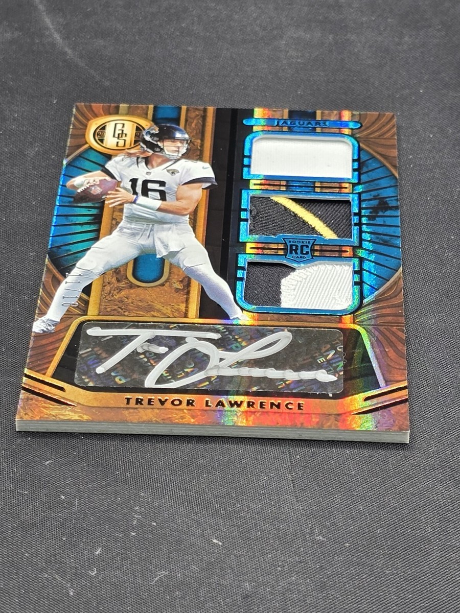2021 Panini Gold Standard Trevor Lawrence RPA 11/18 Auto Rookie