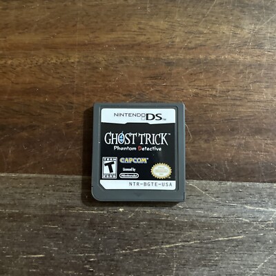 Ghost Trick: Phantom Detective (Nintendo DS, 2011)Cart Only - Authentic - Tested