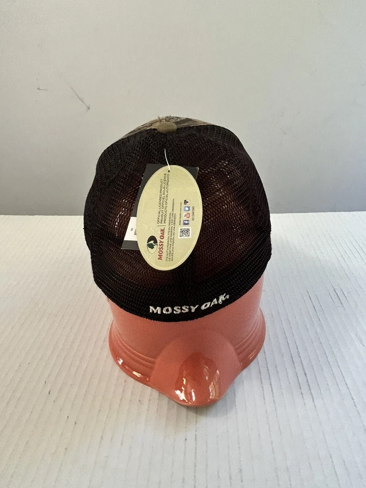 Mossy Oak Baseball Hat, Camo, S-M, Stretch Fit, Mesh Back New! - Image 4 of 4