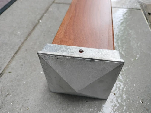6 Colours with Metal Cap 100x100mm or 4x4" Post Aluminium Posts 1800mm - Picture 4 of 39