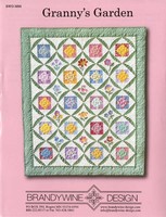Granny's Garden Applique Quilting Pattern, From Brandywine Design Granny's Garden Applique Quilting Pattern, From Brandywine Design