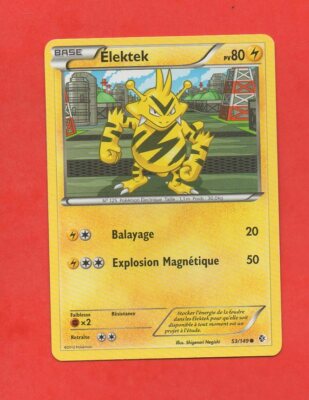 Pokemon No. 53/149 - ELEKTEK - PV80 (A7157)
