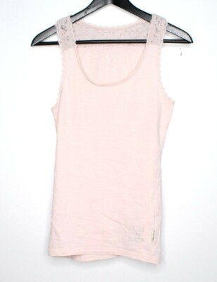 Primark Shirt Top T-shirt Gr. 32/34 Damen Oberteil Rosa Baumwolle #AK-18