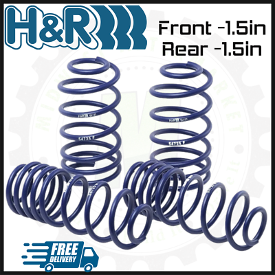 H&R Front and Rear Sport Lowering Springs | Fits 2016–2023 Porsche H&R Front and Rear Sport Lowering Springs | Fits 2016–2023 Porsche
