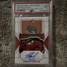 Panini National Treasures Jordan Lawlar Snake Patch Auto /5!!! Only One Graded!!