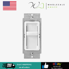 Leviton SureSlide Dimmer Switch for Dimmable LED, Halogen and Incandescent Bulbs