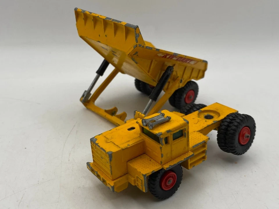 MATCHBOX Dump Ttruck King Size Lesney camion auto - Immagine 2 di 4