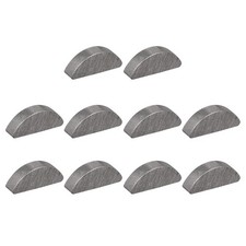 Woodruff Keys, 10pcs Steel 3mm Width x 5mm Height x 13mm Diameter