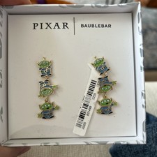Baublebar Disney Pixar Alien Dangle Earrings New