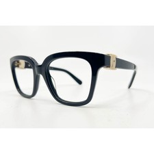 Salvatore Ferragamo SF782S 001 Black Square Eyeglasses 52-20-135 Made in Italy