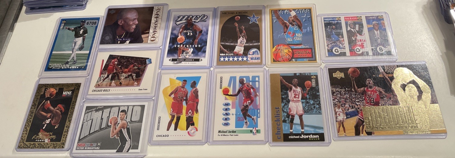 Michael Jordan Card Lot & Kobe Bryant Rookie Card Lot 🔥🔥🔥
