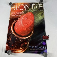 BLONDIE Concert Poster 2002 13x19&rdquo; Ad Flyer Tour Music