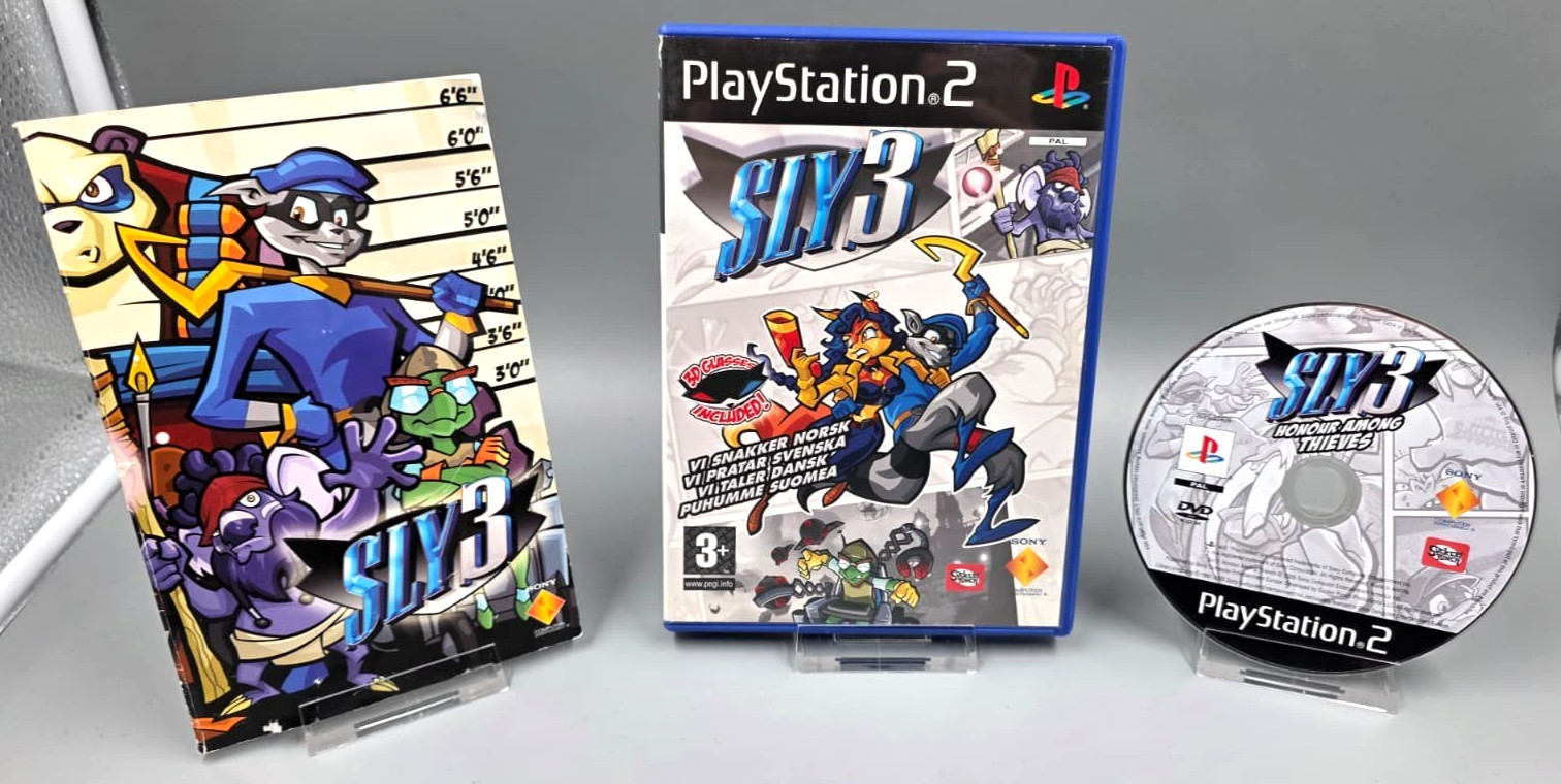 Ps2 SLY 3 | Playstation 2 Spiel | USK6 | getestet | Auf Deutsch spielbar ✅