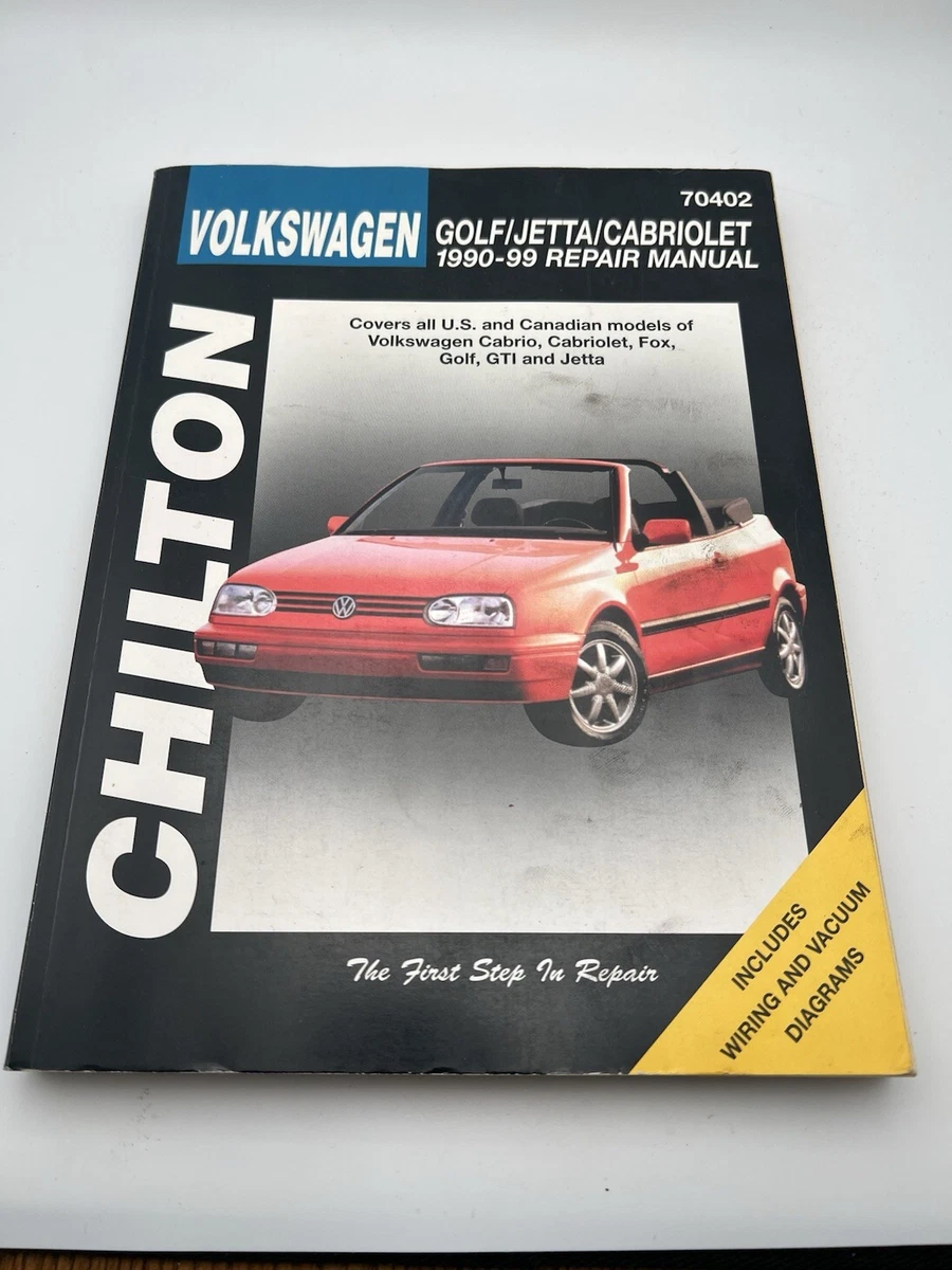 Service & Repair Manuals for Volkswagen Cabriolet for sale | eBay