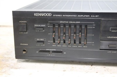 Kenwood KA-87 Stereo Analog Amplifier | eBay