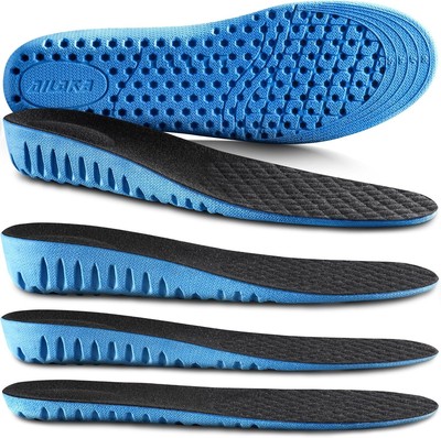 ''Ailaka Height Increase Insoles   Shock Absorbing Cushion Shoe Inserts for Men &