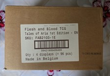 Flesh and Blood TCG Tales of Aria 1st Edition sealed case (4x Booster Boxes) FAB