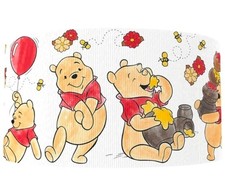 1.5" 1 yard Pooh cartoon honey bee flower Grosgrain Ribbon 1238274