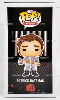 Funko POP Movies American Psycho Patrick Bateman 942 Vinyl Chase
