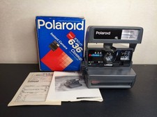 Polaroid 636 Instant Camera, Close-up Model, Includes Manual, Used