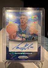 2014-15 Panini Prizm - Autographs Aaron Gordon #82 Blue Pulsar Prizm /249!