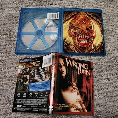 *Final Price Drop* Wrong Turn (2003) Blu Ray **OOP** w/ Alt. Art (Removable)