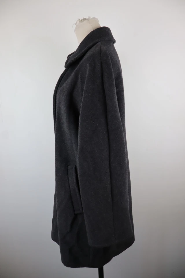 Marella Coat Women's Jacket 42 Woman Coat Vintage Casual Wool Angora - Image 4 of 4