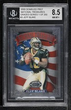 2000 Donruss Preferred QBC Graded Series 46/250 Jeff Blake #NT-3 BGS 8.5 0w6