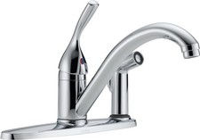 Delta 300-DST Classic Kitchen Faucet - Chrome
