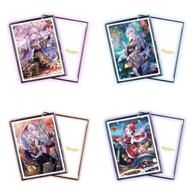 MTG Fujichoco Wandering Emperor Four Seasons Journey Loader Card Holder Set of 4