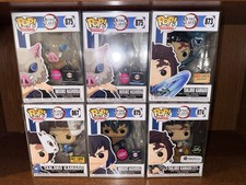Funko Demon Slayer Exclusive Flocked Inosuke & Tanjiro 6-Pack BoxLunch Hot Topic
