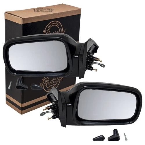 For 1988-1991 Civic Manual Mirror Hatchback Set 76250SH3A02 HO1320103