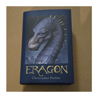 Eragon by Christopher Paolini Signed Hardcover ISBN 978-0-593-81146-7