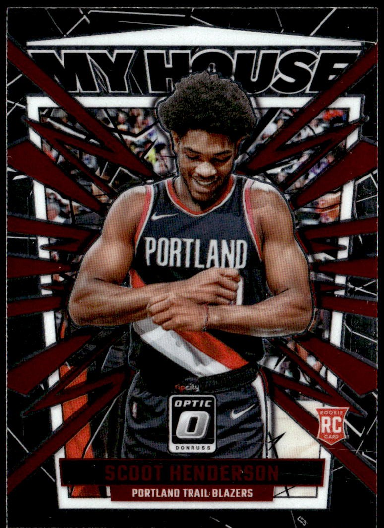 2023-24 Donruss Optic #20 Scoot Henderson My House Rookie E1