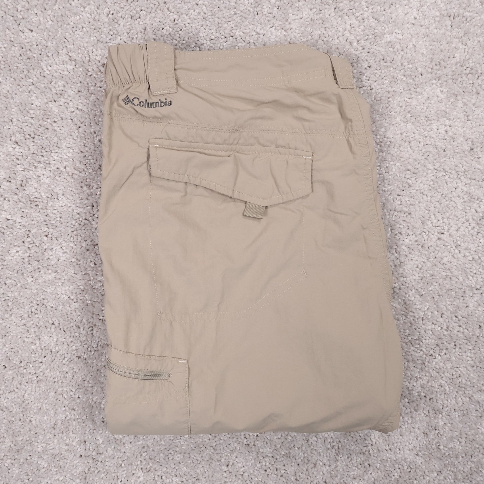 Columbia Convertible Cargo Pants Shorts Omni-Shade Sun Protection 38x30