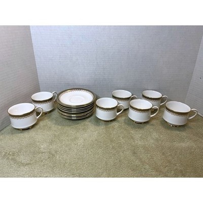 Lot of 7 Paragon Kensington Teacup and Saucer Sets plus 2 additional saucers