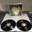 SUPER RARE DOUBLE VINYL LP QUEEN ALBUM QUEEN ROCKS 1997 UK 1ST PRESS EX+/NM-