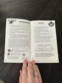 Sega CD Manual Only ESPN National Hockey Night 