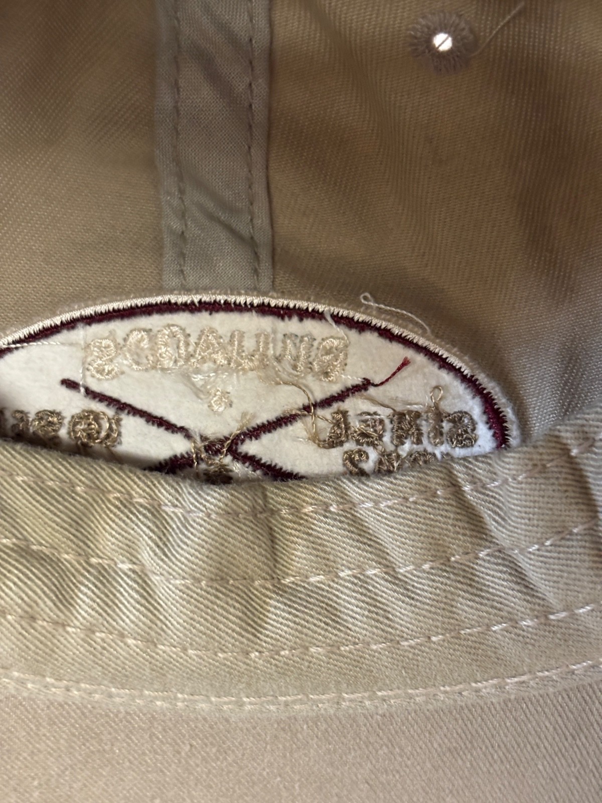 Vtg Billiards Adjustable Strap Back Baseball Cap … - image 12