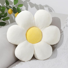 Six Petal Flower Pillow,Soft Flower Shaped Throw Pillows Cushion Seating for Hom