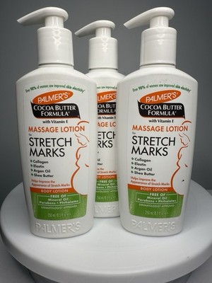 Palmer's Cocoa Butter Formula Massage Lotion For Stretch Marks Pregnancy 3PK